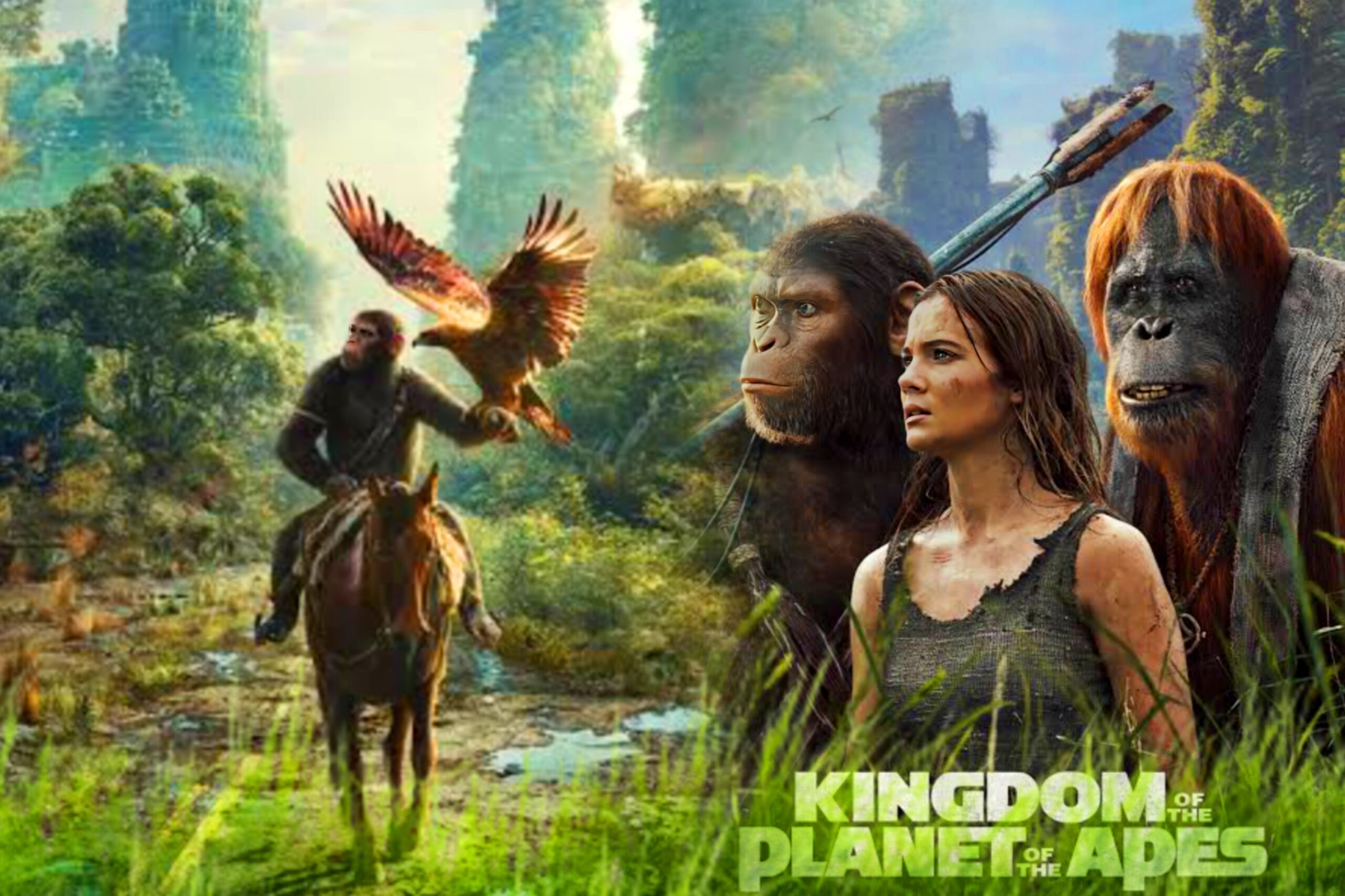 Kingdom of the Planet of the Apes movie download filmyZilla.